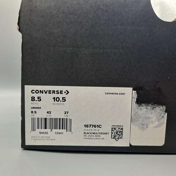 New Converse Chuck 70 Hi Tops TWISTED RESORT UFO Crash Site Rare Mens Shoes - Picture 9 of 10